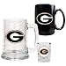 Georgia Bulldogs NCAA5oz Tankard,5oz Ceramic Mug & 2oz Shot Glass Set - Primary Logo
