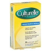 Culturelle Probiotic Probiotic Supplement, with Lactobacillus GG, Capsules 30 capsules