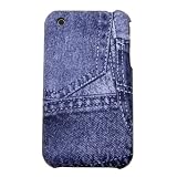 KingCase iPhone 3G & 3GS Hard Case * Denim Jeans * (Purple) 8GB, 16GB, 32GB