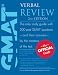 GMAT Verbal Review GMAT Verbal Review
