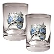Orlando Magic 2pc Rocks Glass Set - Primary Logo NBA Basketball