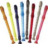 Lyons 3-Piece Recorder Baroque Fingering, Transparent Pink