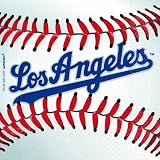 Los Angeles Dodgers Paper Beverage Napkins (36 Pack)