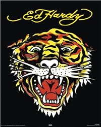 Ed Hardy - Mini Poster (Tiger) (Size: 16" x 20")