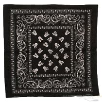 Black Pirate Bandanas