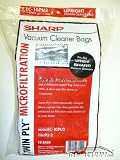 Genuine Sharp Upright Vacuum Cleaner Bags Style PU-2 - 10 pk. (Model EC-10PU2)