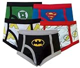 Justice League Classic Logos 5-Pack Boys Briefs for boys