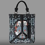 ED HARDY ORIGINAL PEACE CORP PANA N/S SHOULDER TOTE BAG