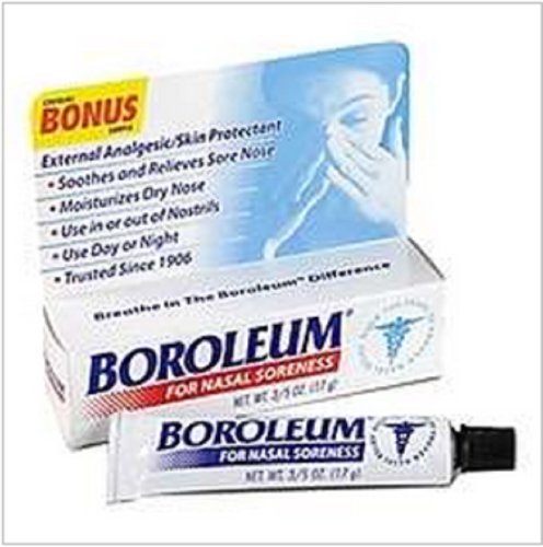 Boroleum Nasal Soreness Ointment 0.6 oz (3 Pack)