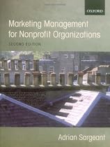 Marketing Management for Nonprofit Organizations