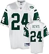 Reebok New York Jets Darrelle Revis Replica White Jersey