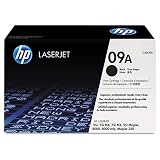 C3909A (HP 09A) Toner, 15000 Page-Yield, Black