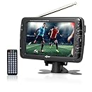Axess 7-Inch, LCD TV with ATSC Tuner, Rechargeable Battery and USB/SD Inputs, TV1703-7