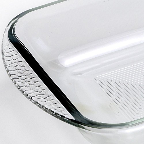 Borolux ShatterProof Borosilicate Glass Baking Dish 9x13 Inch Home Garden Kitchen Dining