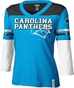 Carolina Panthers Women's Statement 3/4 Sleeve Jersey Tee