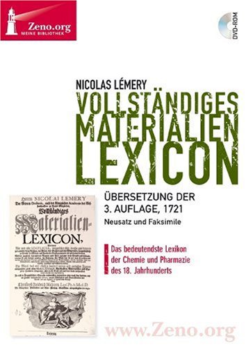 Nicolas Lemery: Vollst�ndiges Materialien-Lexicon