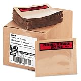 Envelope, PACKING LIST/INVOICE ENCLOSED Self-Adhes. Window, 1,000/Box