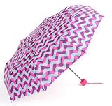 Karim Rashid UMBRELLA 折りたたみ傘 CAMOUFLAGE Fiber Mini A242 ローズ×サックス
