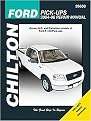 Chilton's Ford Pick-Ups 2004-06 Repair Manual (Covers U.s. and Canadian Models of Ford F-150 Pick-ups) (Chilton's Total Car Care Repair Manual) (Paperback)