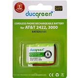 Duogreen Cordless Telephone Battery for AT&T 2422, 1177, 22040X, 22196X, V-TECH 80-5074-00-00