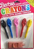 Barbie Crayons Longer Lasting Erasable (1990)