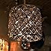 Contemporary Crystal Drop Pendant Light in Cylinder Style