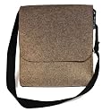 Messenger Bag Gray - 12 inches X 11 inches