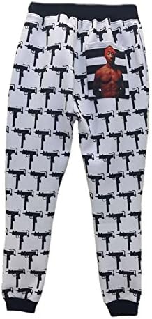 Joggers Pants Tupac Men Women 2pac Hip Hop Sweatpants Harem Trousers XL