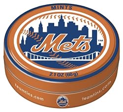 Team Mints, New York Mets, 2.1-Ounce Tins (Pack of 10)