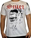 SMET by Christian Audigier Ed Hardy Mens Short Sleeve Graphic Tattoo Shirt Tee Top