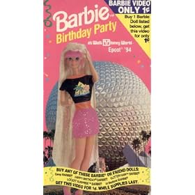 Barbie Birthday Party at Walt Disney Epcot '94