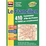 Atlas routiers : Le Francilien (l�gende en 5 langues)par Atlas Blay Foldex