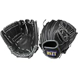 <少年軟式グラブ>ZETT 2008NEWモデル グランステイタス 井川モデル ブラック×グレー サイズL BJGA71811-1915-LH