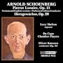 Schoenberg: Pierrot Lunaire
