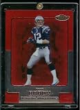2006 Topps Finest Tom Brady New England Patriots Football Card #105 - Mint Condition - In Protective Display Case!!