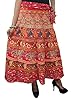 Hippy Boho Wrap Skirt Cotton Animal Printed Women's Beach Dress Wrap Around Skirt