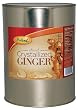 Roland Sliced Crystallized Ginger, 6-Pound Can