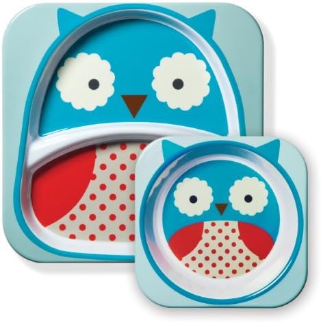 Plate and Bowl ZooSets OWL by Minymum