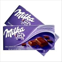 World's Best Milka Chocolate - Alpine Milk, 10 Bars