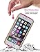 iPhone 6 Case, Vogue shop Hybrid High Impact Heavy Duty Dual Layer Hard PC Outer Shell with Soft Rubber Inner Armor Defender Case Cover for Apple iPhone 6 4.7 inch Screen with Screen Protector & Stylus (Three Month Warranty) (gold+rose)