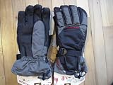 Dakine Nova Gloves Gray/Blk Adult Medium M Leather Palm