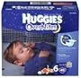 Huggies Overnites Diapers, Size 6, Big Pack, 48 Count