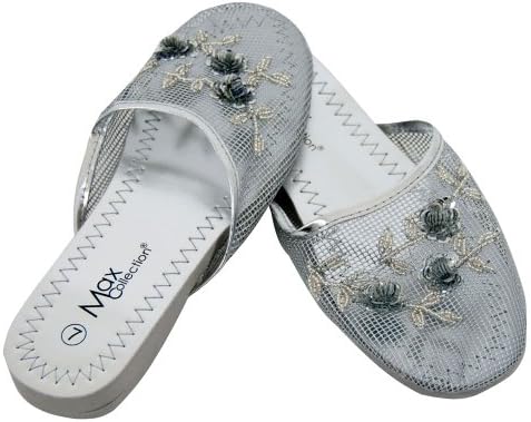Mesh Slippers - Silver