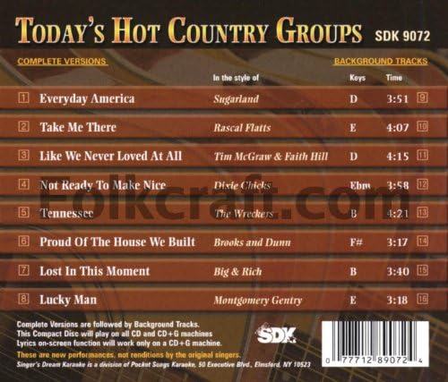 Karaoke: Country Groups