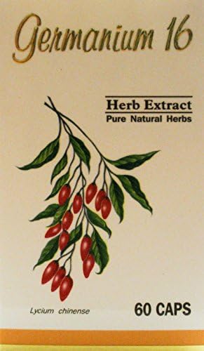Germanium 16 Dietary Supplement 500mg 60 capsules (Zhe Su) 100% Natural Herbs