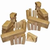 62 Piece Classic Wood Block Made in USA Toy