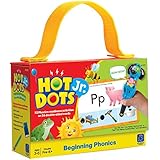 EDUCATIONAL INSIGHTS HOT DOTS JR. BEGINNING PHONICS CARD SET