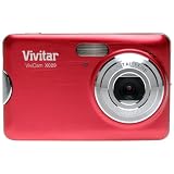 Vivitar Vivicam 10.1MP High Definition Digital Camera Strwaberry Red with 2.7 Screen