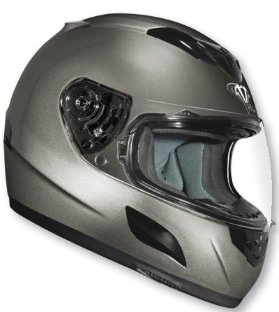 Vega V-Tune with Bluetooth Titanium Full Face Helmet
