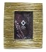 Concepts Frames, 4x6 Inch Photo Opening Gold Ripple Pattern Wood Picture Frame